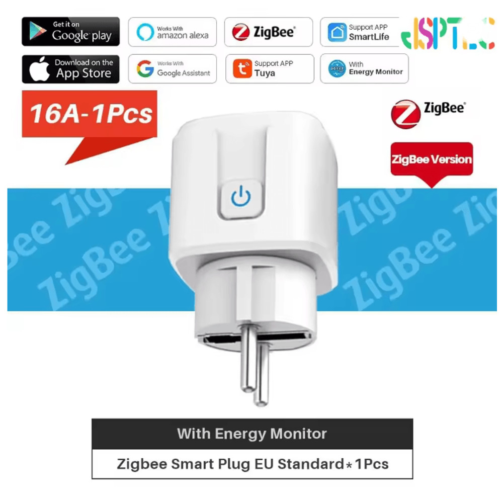 PowerSense Zigbee Smart Plug EU 16A 20A With Energy Monitoring 3