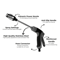 HydroBlitz High Pressure Power Washer Gun With Rotating Hose 2