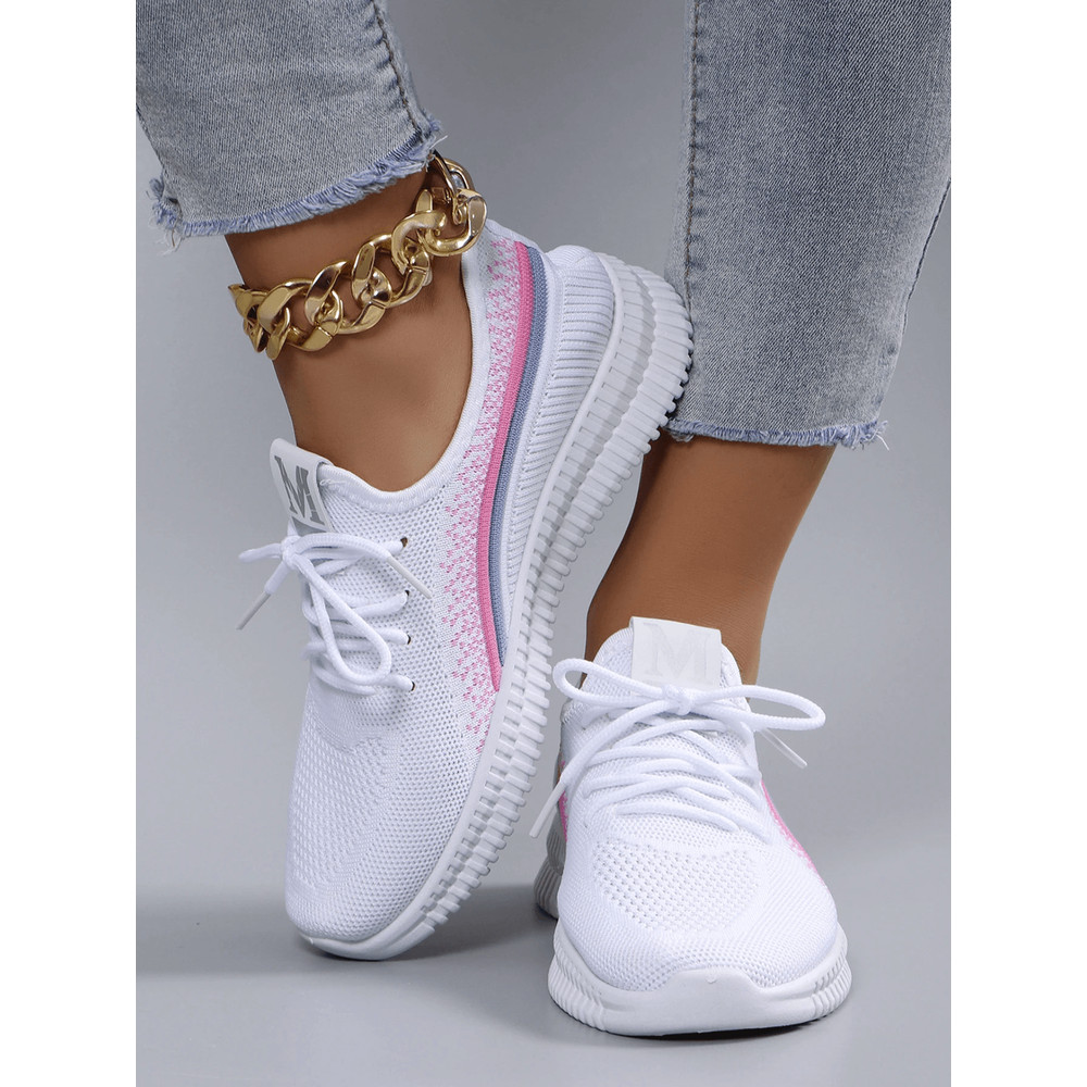 AirLite Womens Breathable Mesh Flat Shoes Casual Summer Sneakers 1