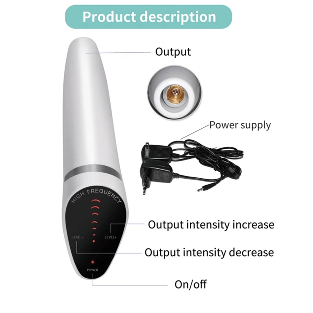 DermaGlow 6 In 1 High Frequency Facial Machine With Touch Panel 5