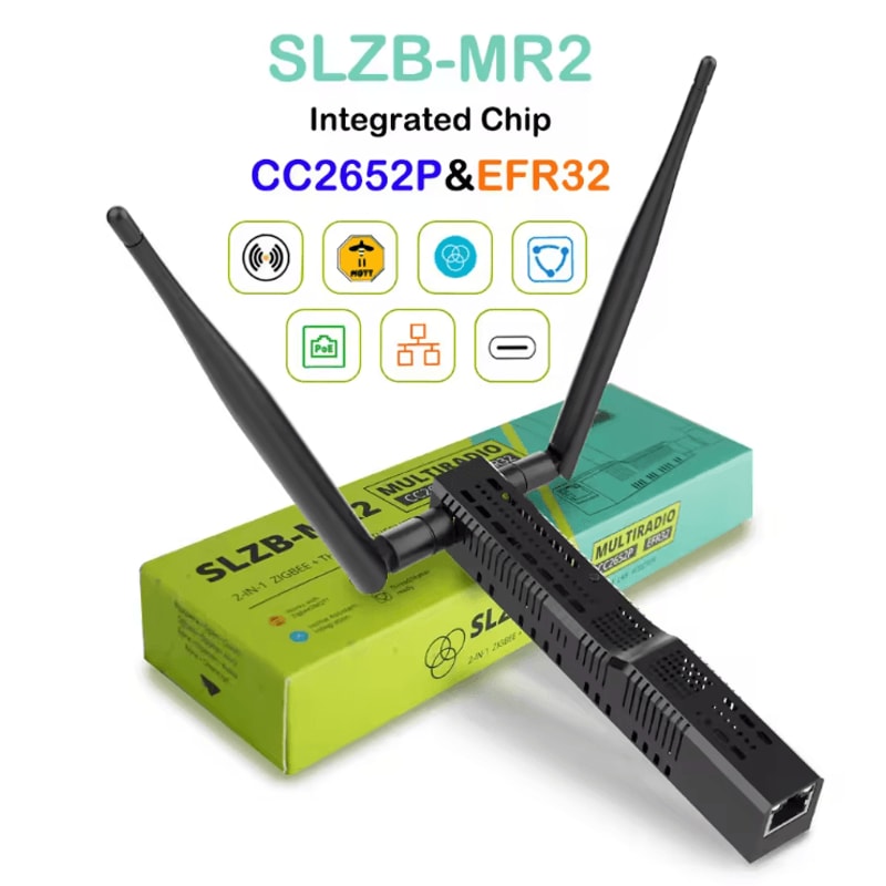 SMLIGHT Zigbee30 Gateway Coordinator With PoE Ethernet USB And WiFi For HomeAssistant And Zigbee2MQ 5