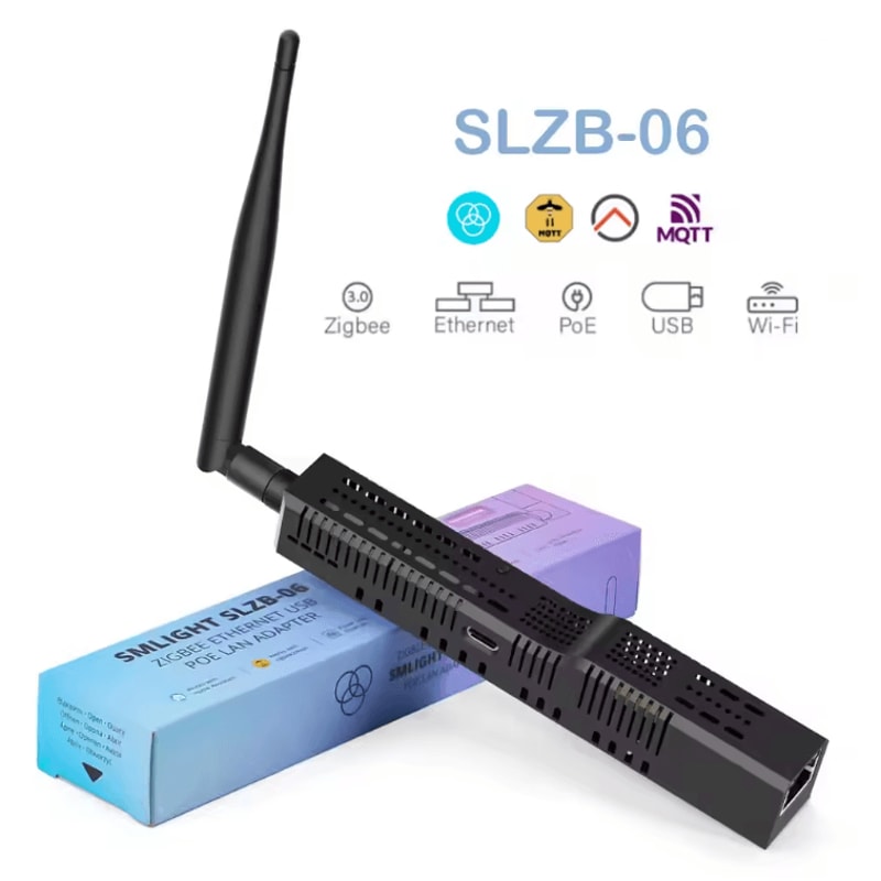 SMLIGHT Zigbee30 Gateway Coordinator With PoE Ethernet USB And WiFi For HomeAssistant And Zigbee2MQ 12