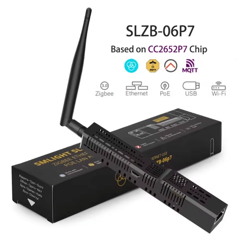 SMLIGHT Zigbee30 Gateway Coordinator With PoE Ethernet USB And WiFi For HomeAssistant And Zigbee2MQ 11