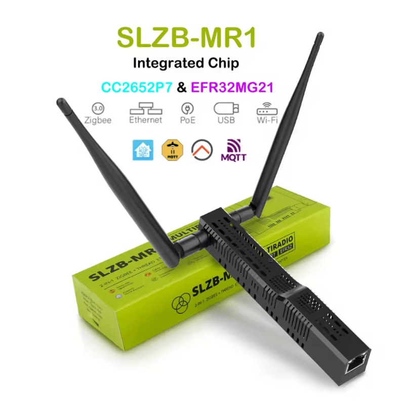 SMLIGHT Zigbee30 Gateway Coordinator With PoE Ethernet USB And WiFi For HomeAssistant And Zigbee2MQ 7