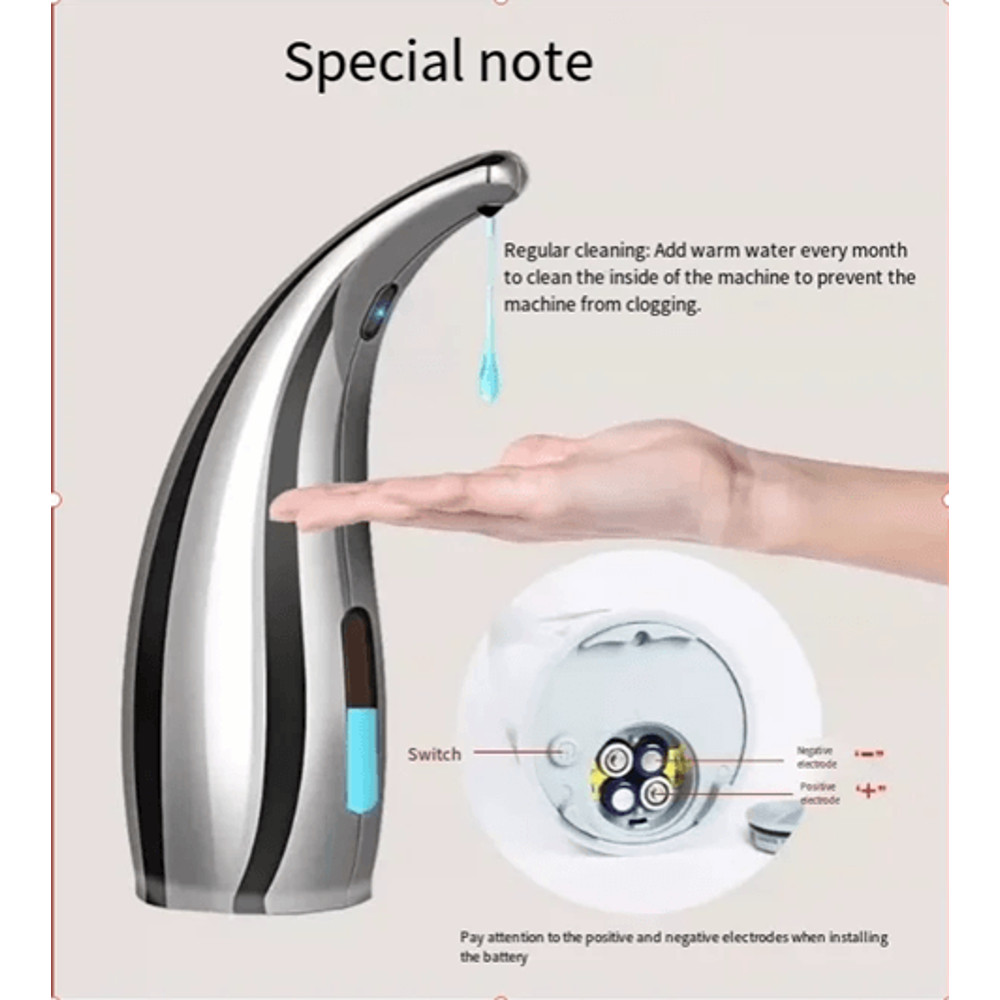 Automatic Soap Dispenser Touchless Sensor Hand Wash Dispenser 300ml 1