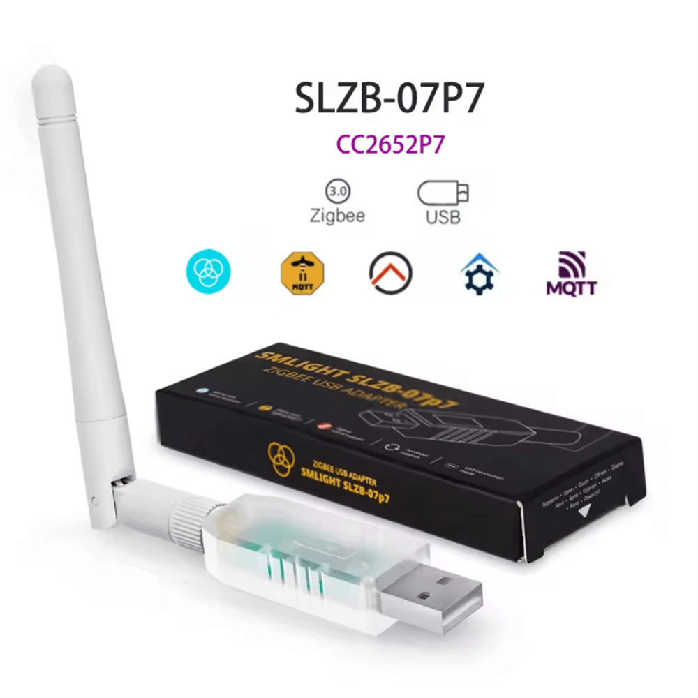SMLIGHT Zigbee 30 USB Adapter With Thread And MatterSupport For Home Assistant And Zigbee2MQTT 3