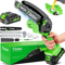 6 Inch Mini Cordless Chainsaw Battery Powered Handheld Electric Saw For Wood And Tree Trimming 4