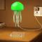 Cute Jellyfish LED Night Light With Voice Control And Color Changing Table Lamp 2