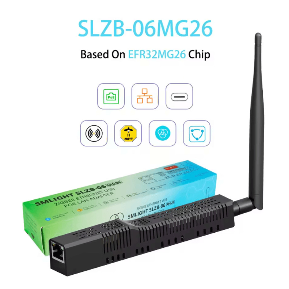 SMLIGHT SLZB 06 Zigbee 30 Gateway Coordinator With Ethernet USB And WiFi Connectivity 10