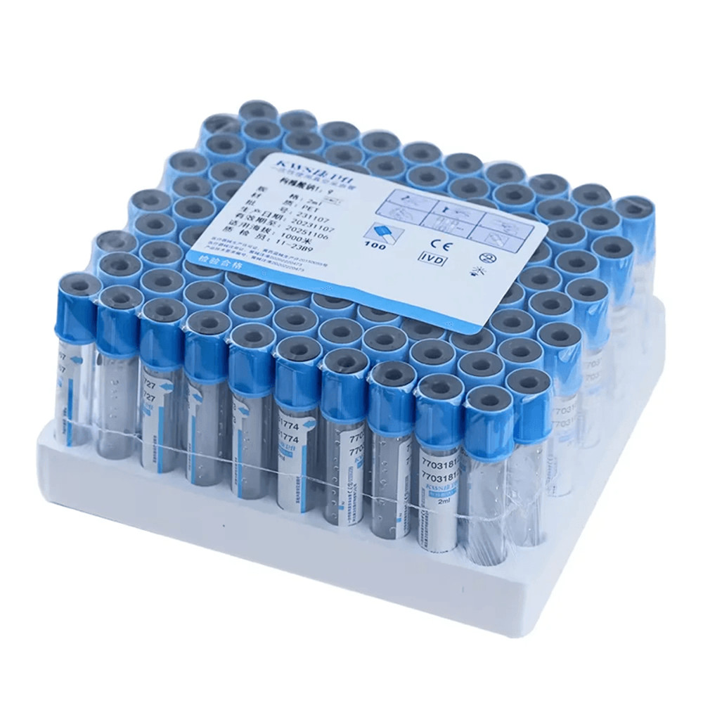 Sterile Sodium Citrate Blood Collection Tubes For Coagulation Testing 100pcs 1