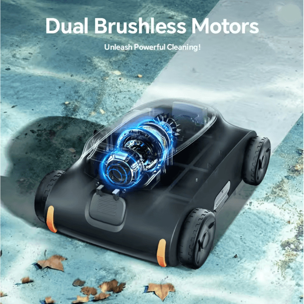 Seauto SAT 10 Cordless Robotic Pool Cleaner With 180 Minute Runtime For Above Ground Pools 1