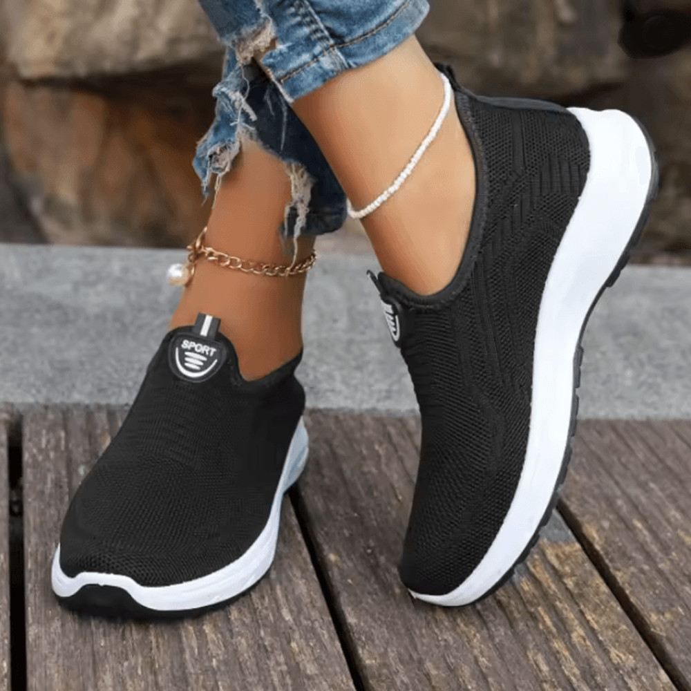 Breathable Slip On Womens Sneakers Lightweight Loafers For Everyday Comfort 0
