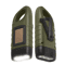 Solar Hand Crank Rechargeable LED Flashlight For Camping Hiking And Emergency Use 0