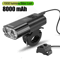 Rechargeable Bicycle Headlight 1000 Lumen With Power Bank Function For Road And Mountain Cycling 0
