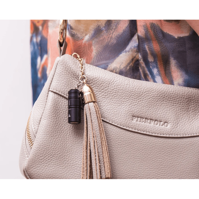 Mini Rechargeable Keychain Flashlight 250 Lumen USB Powered EDC Torch 3