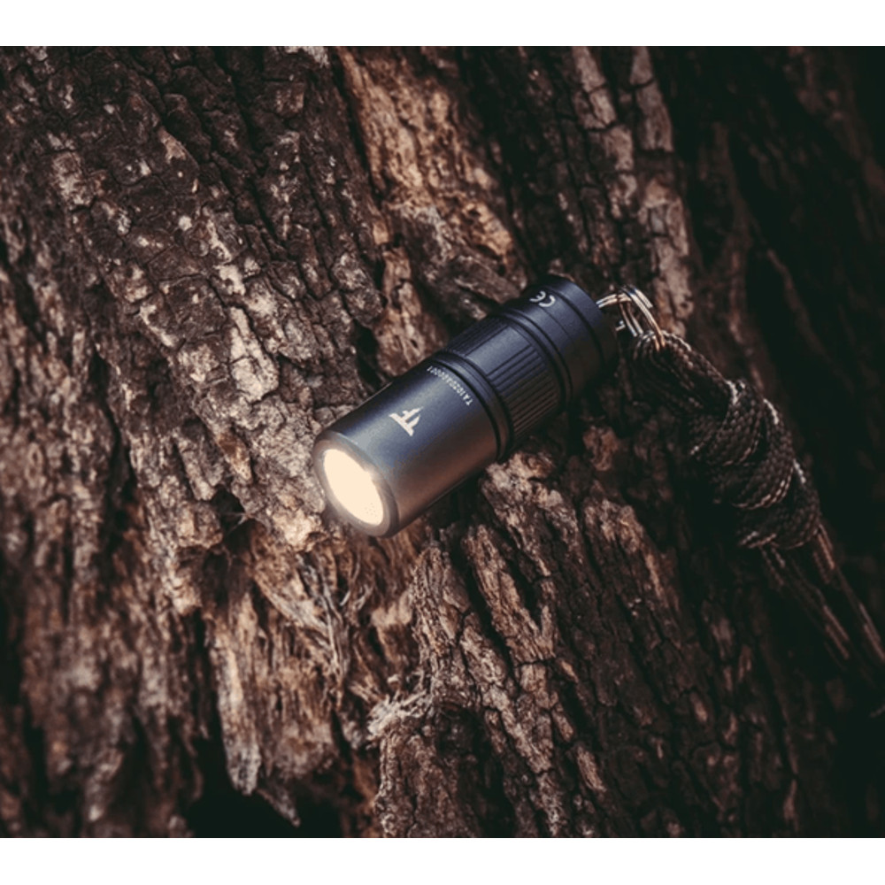 Mini Rechargeable Keychain Flashlight 250 Lumen USB Powered EDC Torch 4