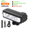Rechargeable Bicycle Headlight 5200 Lumen With Power Bank And 5 LED Front Light 0