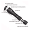 UV LED Flashlight 365nm 395nm Black Light Torch For Pet Stain Detection And Money Authentication 2