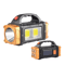 Rechargeable Solar LED Camping Flashlight With COB Work Light And Power Bank 4