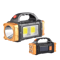 Rechargeable Solar LED Camping Flashlight With COB Work Light And Power Bank 4