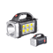 Rechargeable Solar LED Camping Flashlight With COB Work Light And Power Bank 6