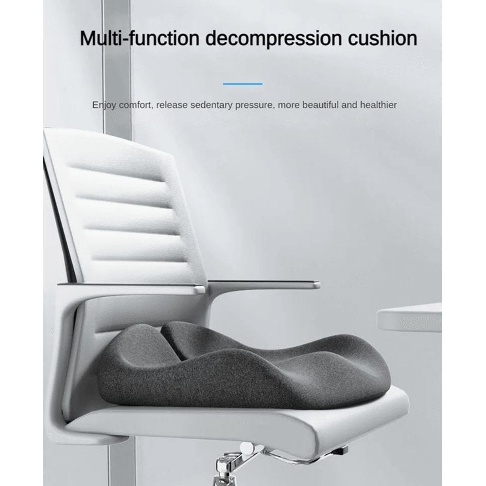 Orthopedic Memory Foam Coccyx Cushion For Tailbone Sciatica And Back Pain Relief 0