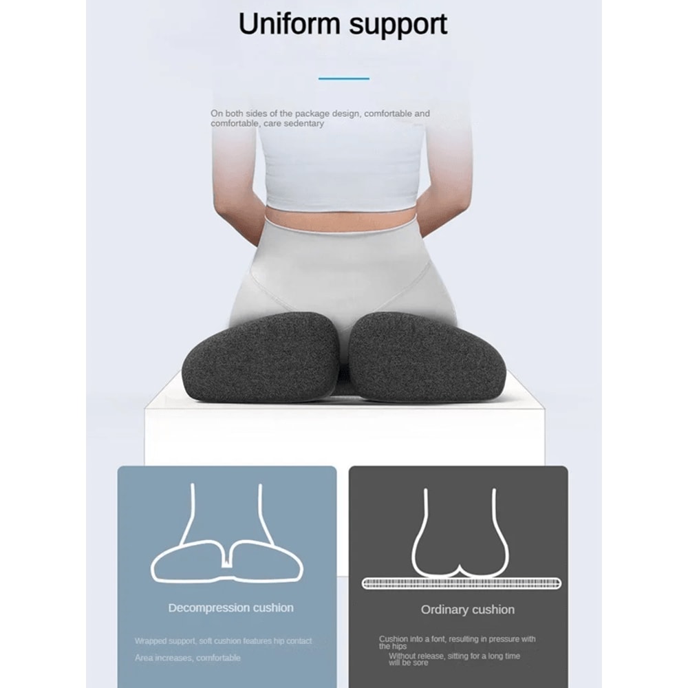 Orthopedic Memory Foam Coccyx Cushion For Tailbone Sciatica And Back Pain Relief 2