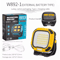 Portable LED Spotlight Lantern Rechargeable Magnetic Work Light For Outdoor And Emergency Use 2