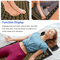 Eco Acupressure Massage Mat With Lotus Spike Design For Back Neck And Foot Relaxation 1