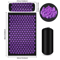 Eco Acupressure Massage Mat With Lotus Spike Design For Back Neck And Foot Relaxation 5