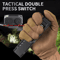 Portable USB Rechargeable Tactical Flashlight With LED COB Work Light 1
