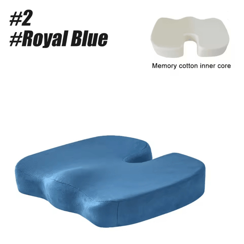Memory Foam Coccyx Seat Cushion U Shaped Pillow For Office Chair And Car 9