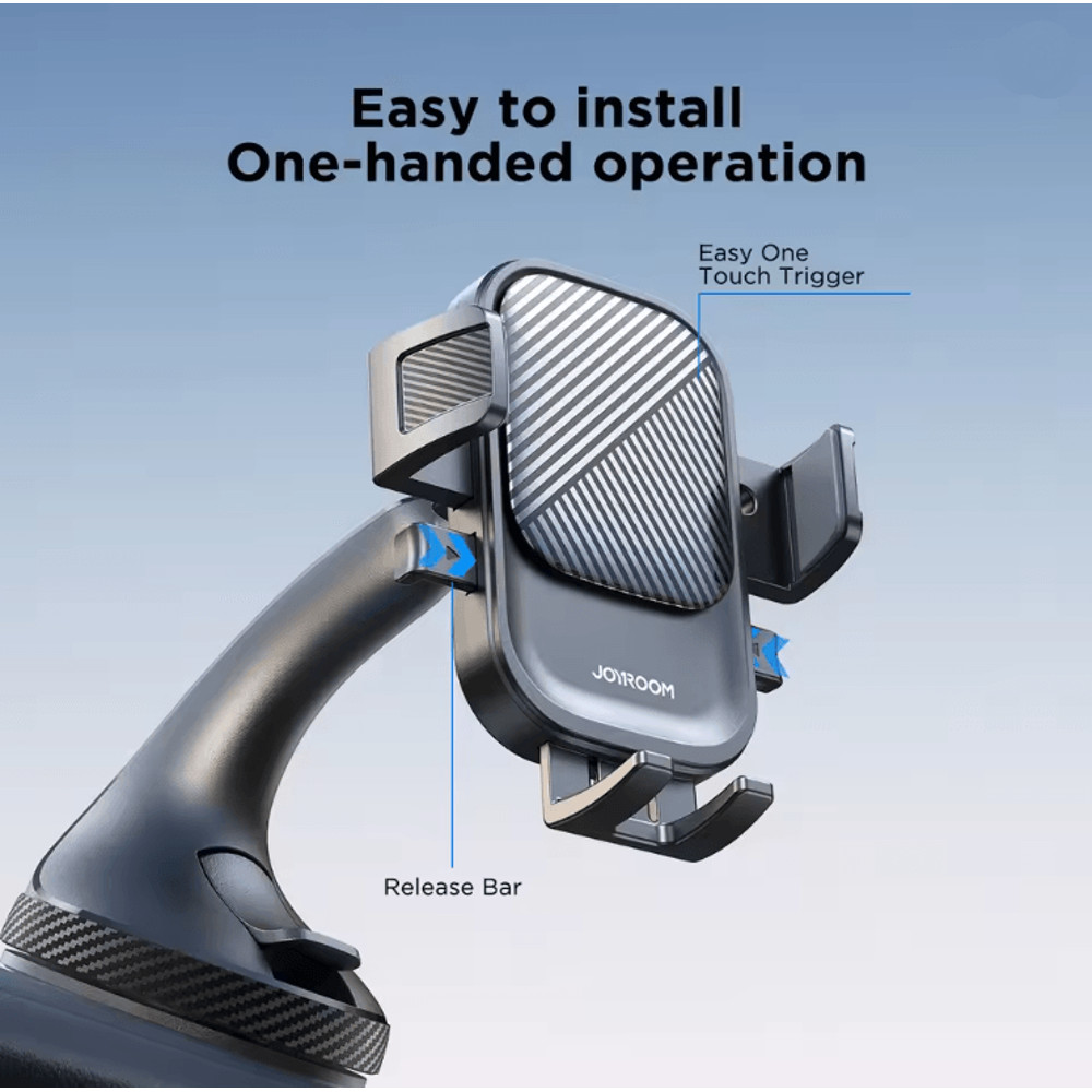 Joyroom Car Phone Holder With Strong Suction And 360 Degree Rotation 2