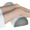 Half Moon Memory Foam Bolster Pillow For Legs Knees Back And Head Support 0