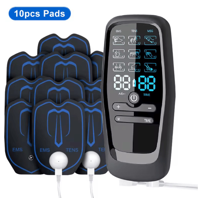 Electric Muscle Stimulator With EMS TENS Therapy For Pain Relief And Massage 4