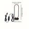 LED Bedside Lamp With Ring Design And Three Color Dimming For Bedroom And Living Room 5