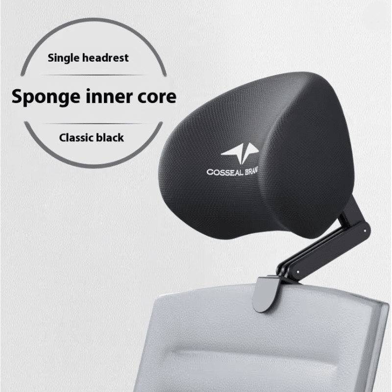 Ergonomic Office Chair With Adjustable Headrest And Lumbar Support Cushion 3