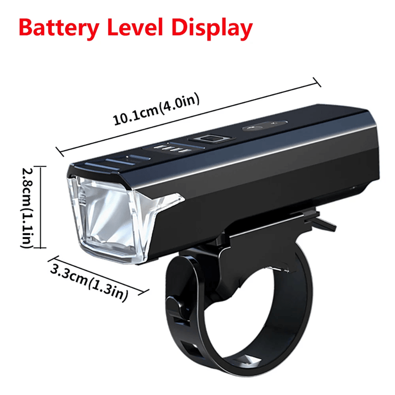 3000 Lumen Bicycle Headlight With USB Charging And Power Bank Function 3