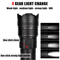 High Power Laser Flashlight With Super Bright LED Spotlight And Long Range Zoom 1