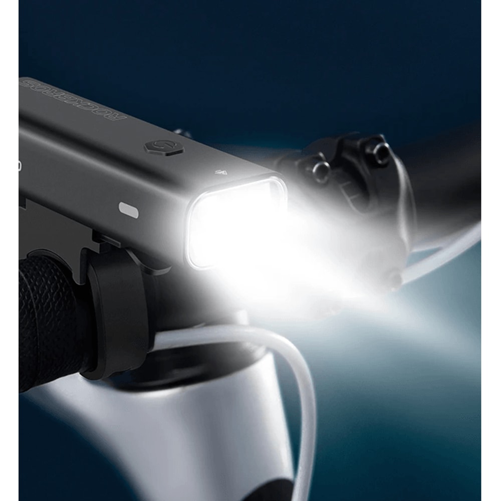 ROCKBROS 600 Lumens USB C Rechargeable Bike Headlight Waterproof LED Cycling Front Lamp 0