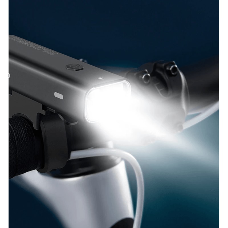 ROCKBROS 600 Lumens USB C Rechargeable Bike Headlight Waterproof LED Cycling Front Lamp 0