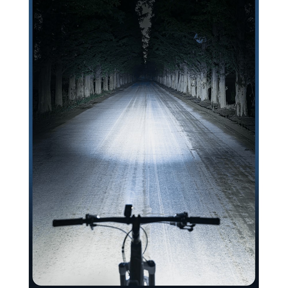 ROCKBROS 600 Lumens USB C Rechargeable Bike Headlight Waterproof LED Cycling Front Lamp 2