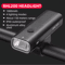 ROCKBROS 600 Lumens USB C Rechargeable Bike Headlight Waterproof LED Cycling Front Lamp 4