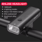 ROCKBROS 600 Lumens USB C Rechargeable Bike Headlight Waterproof LED Cycling Front Lamp 4