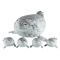 Mother And Son Seal Plush Toy Set 40 Cm 5Piece Plush Seal Family 2