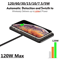 Wireless Car Charger Pad 120W Fast Charging Silicone Stand For IPhone Samsung Xiaomi Huawei 2