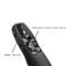 Wireless Presenter Remote With Red Laser Pointer USB PPT Controller For Teachers And Professionals 2