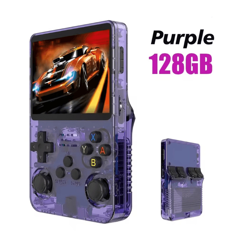 R36S Retro Handheld Game Console With 35 Inch IPS Screen And Linux System Portable Video Player 10