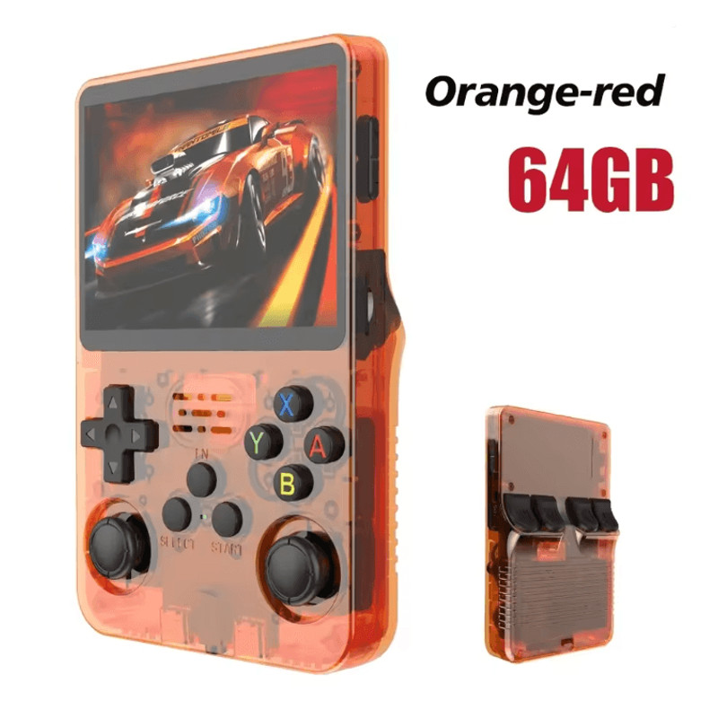 R36S Retro Handheld Game Console With 35 Inch IPS Screen And Linux System Portable Video Player 5