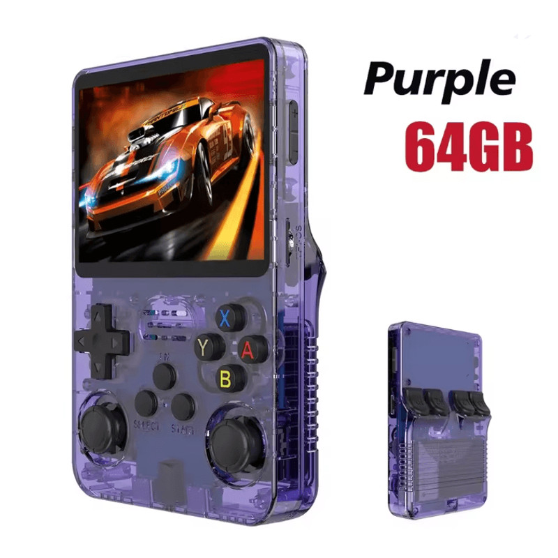 R36S Retro Handheld Game Console With 35 Inch IPS Screen And Linux System Portable Video Player 6